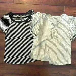 Two women size, small tops Anthropologie